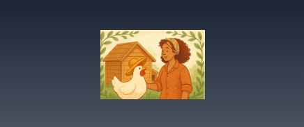 Chicken keeper background